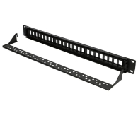 ExtraLink  Patchpanel 24p 19" 1U UTP modularny (czarna) - 1323254 - zdjęcie 4